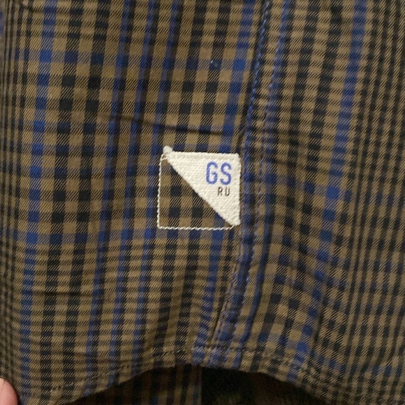 NWT G-Star plaid shirt Womens XL button down Overshirt western Workwear - Picture 6 of 14